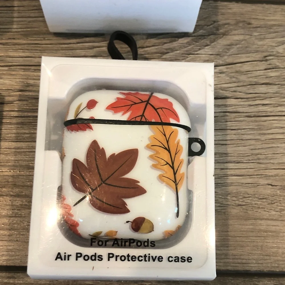 Stylish AirPods Protective Case with carabiner